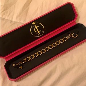 Juicy Couture Charm Bracelet + Charm
